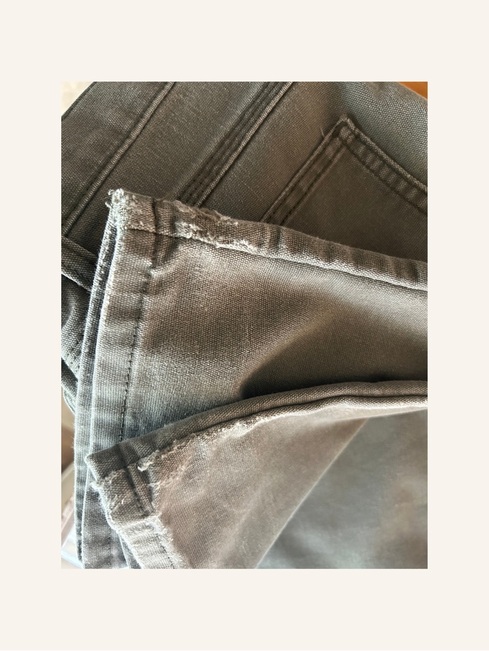 Dickies Flex Olive Green Cargo Pants Size 32 x 32 Regular Cotton 303 (Denver) - Picture 7 of 15